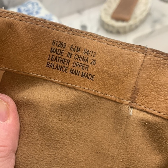 Clark’s full grain leather cognac tall boots 6.5 nice used condition - Picture 10 of 11